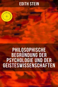Philosophische Begründung der Psychologie und der Geisteswissenschaften_cover