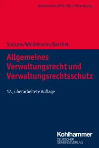 Allgemeines Verwaltungsrecht und Verwaltungsrechtsschutz_cover