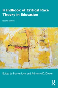 Handbook of Critical Race Theory in Education_cover