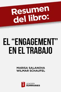 Resumen del libro "El "engagement" en el trabajo" de Marisa Salanova_cover