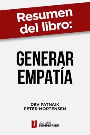 Resumen del libro "Generar empatía" de Dev Patnaik