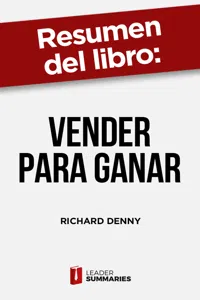 Resumen del libro "Vender para ganar" de Richard Denny_cover