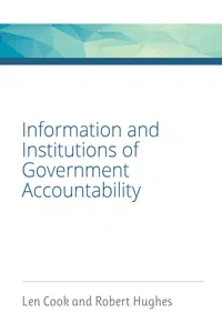 Information and Institutions of Government Accountability_cover