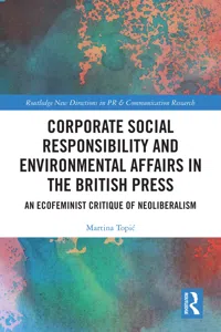 Corporate Social Responsibility and Environmental Affairs in the British Press_cover