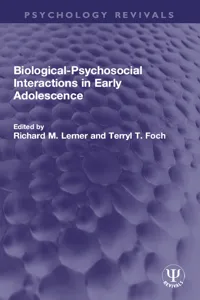 Biological-Psychosocial Interactions in Early Adolescence_cover