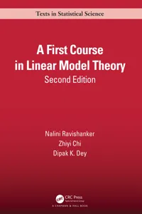 A First Course in Linear Model Theory_cover