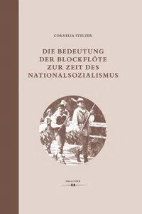 Die Bedeutung der Blockflöte zur Zeit des Nationalsozialismus_cover