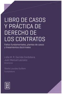 Libro de casos y práctica de derecho de los contratos_cover