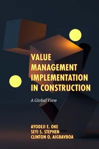 Value Management Implementation in Construction_cover
