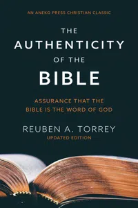 The Authenticity of the Bible_cover