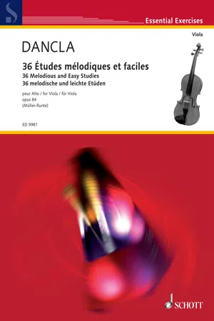 36 Melodious and Easy Studies