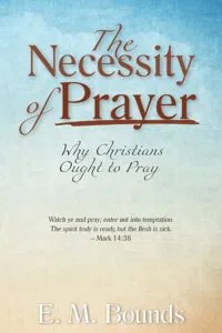 The Necessity of Prayer_cover