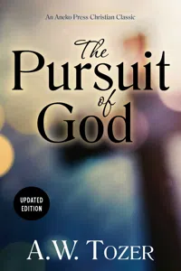 The Pursuit of God_cover