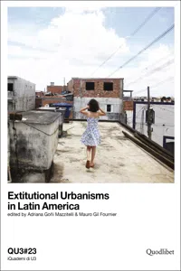 Extitutional Urbanisms in Latin America_cover