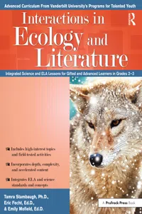 Interactions in Ecology and Literature_cover