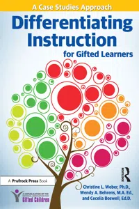 Differentiating Instruction for Gifted Learners_cover