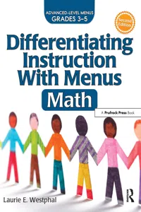 Differentiating Instruction With Menus_cover