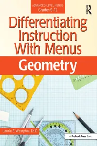 Differentiating Instruction With Menus_cover