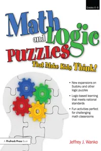 Math and Logic Puzzles That Make Kids Think!_cover