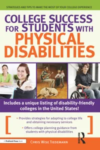 College Success for Students With Physical Disabilities_cover