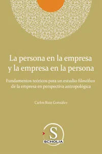 La persona en la empresa y la empresa en la persona_cover