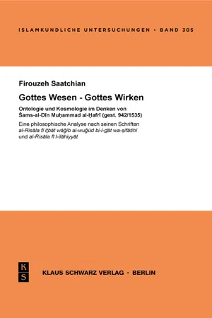 Gottes Wesen – Gottes Wirken.