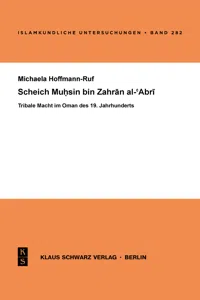 Scheich Muhsin bin Zahran al-'Abri_cover