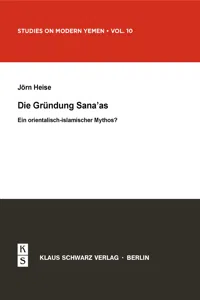 Die Gründung Sana'as_cover