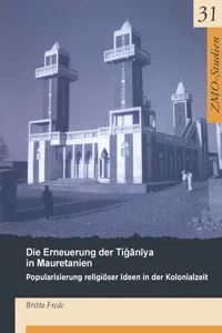 Die Erneuerung der Tiganiya in Mauretanien_cover