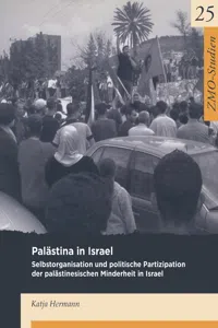 Palästina in Israel_cover