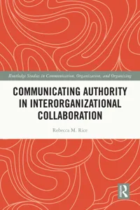 Communicating Authority in Interorganizational Collaboration_cover