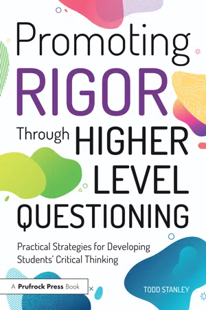 Promoting Rigor Through Higher Level Questioning