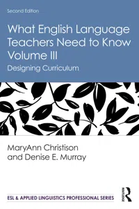 What English Language Teachers Need to Know Volume III_cover