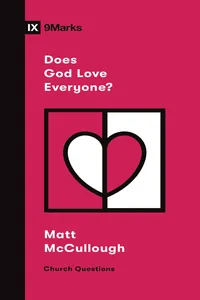 Does God Love Everyone?_cover