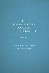 Greek-English Parallel New Testament: NA27–ESV_cover