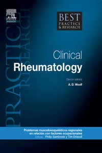 Best Practice & Research. Reumatología clínica, vol. 25, n.º 1_cover