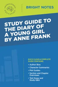 Study Guide to The Diary of a Young Girl by Anne Frank_cover