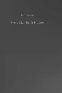 Every Man In His Humor_cover