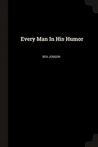 Every Man In His Humor_cover