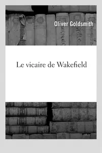 Le Vicaire de Wakefield_cover