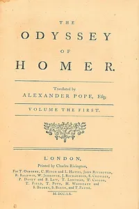 The Odyssey of Homer_cover