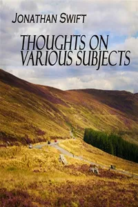 Thoughts on Various Subjects_cover