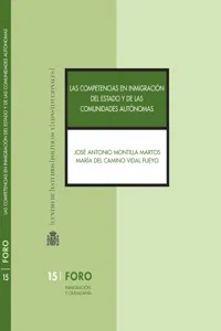 Las competencias en inmigración del Estado y de las Comunidades Autónomas_cover