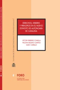 Derechos, deberes y principios en el nuevo estatuto de autonomía de Cataluña_cover