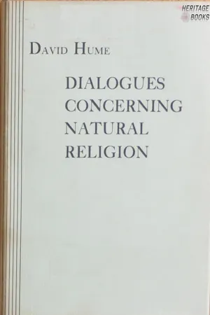 Dialogues Concerning Natural Religion