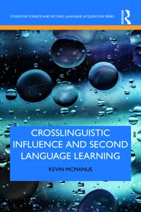 Crosslinguistic Influence and Second Language Learning_cover