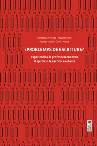 Problemas de escritura? Experiencias de profesoras en torno al ejercicio de escribir en el aula_cover