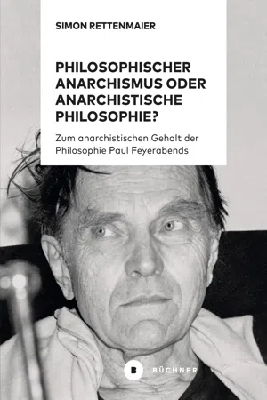 Philosophischer Anarchismus oder anarchistische Philosophie?