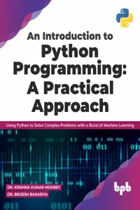 An Introduction to Python Programming: A Practical Approach_cover