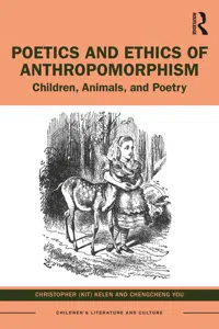 Poetics and Ethics of Anthropomorphism_cover